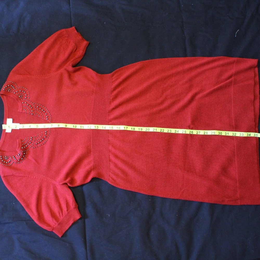Short Sleeve Knit Dress - Picture 7 of 9